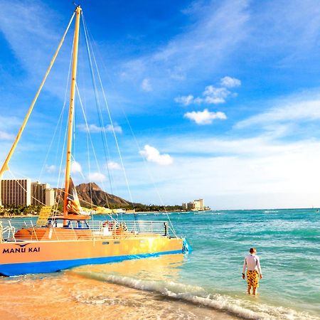 City View Studio With Pool Access In Aloha Surf! Гонолулу Екстер'єр фото
