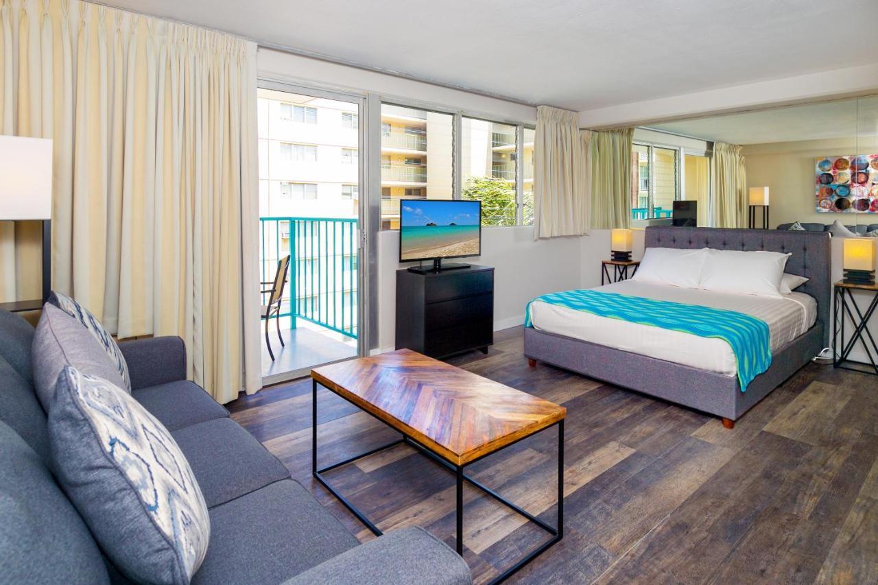 City View Studio With Pool Access In Aloha Surf! Гонолулу Екстер'єр фото